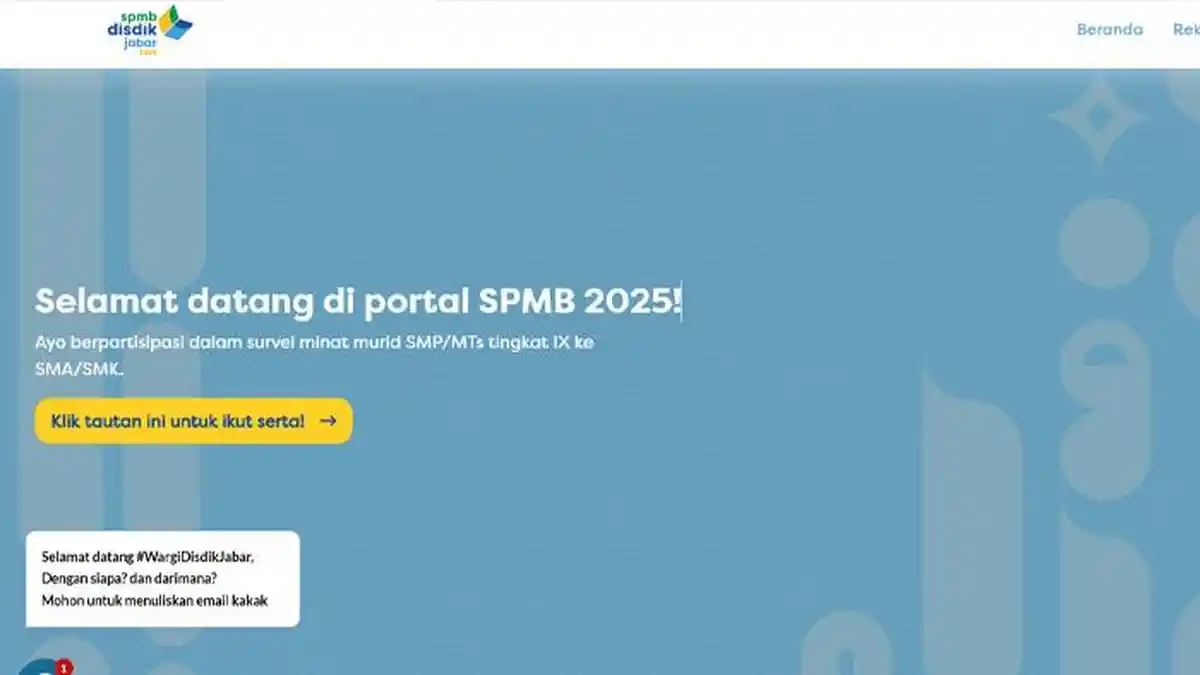 Cara Daftar dan Login Link spmb.jabarprov.go.id, SPMB Jabar 2025 untuk Jenjang SD, SMP, SMA, SMK!