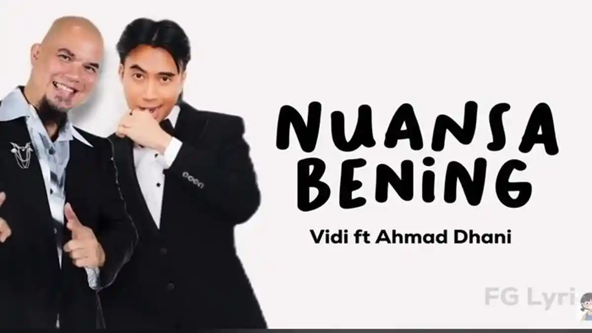 Chord Lagu Nuansa Bening - Vidi Aldiano feat Ahmad Dhani, Viral di TikTok