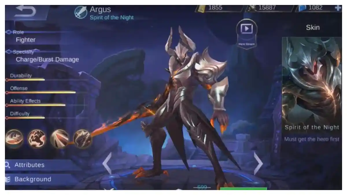 Argus Mobile Legends - Inilah Wujud Skin Terbarunya, Serem Sih Tapi Tetep Keren Bro!