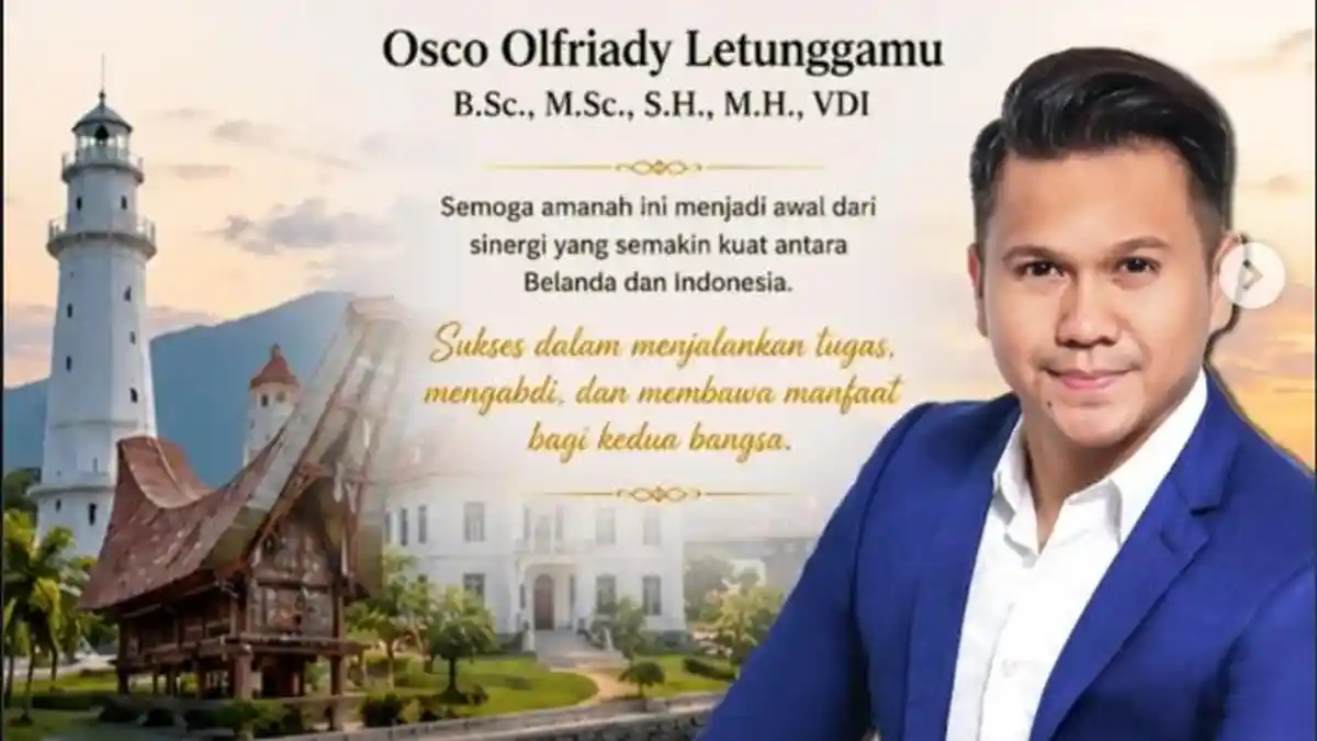 Profil Osco Olfriady Letunggamu, Pria Berdarah Toraja Jadi Konsul Kehormatan Belanda di Makassar - Tribun-timur.com