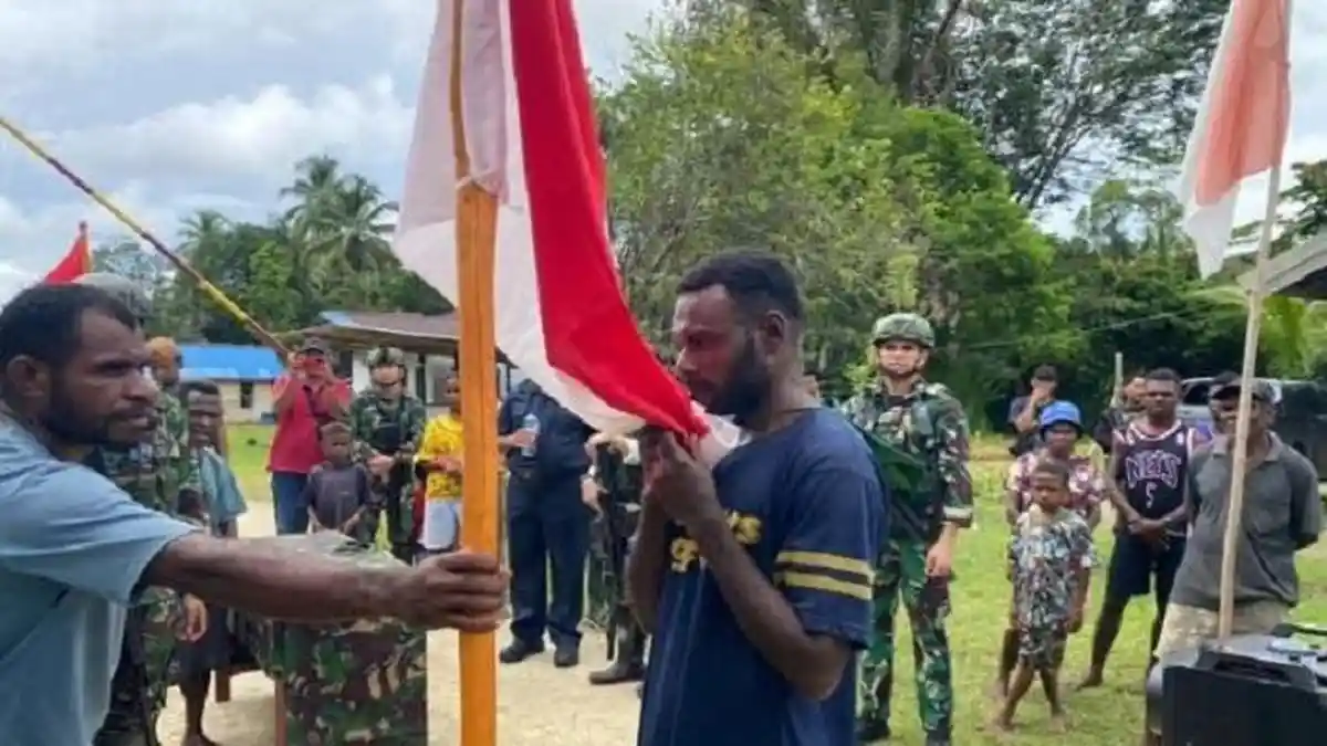 Satu Anggota KKB Papua di Maybrat Kembali ke Pangkuan NKRI