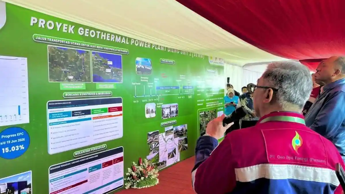 PLTP Dieng Unit 2 Kapasitas 55 MW Mulai Dibangun di Wonosobo, Tambah Pasokan Listrik Jawa-Bali - Tribunjateng.com