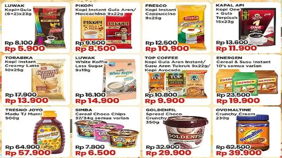 Promo Indomaret Sabtu 1 Juni 2024,Nikmati Diskon Aneka Kopi, Luwak, Fresco, Kapal Api Mulai Rp 5.900