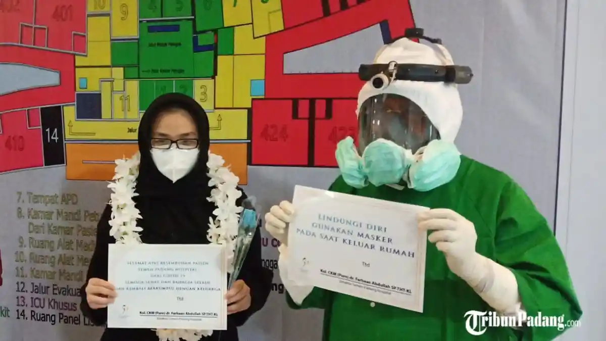 14 Hari Dirawat, Begini Cara Dokter Positif Corona di Padang Hilangkan Bosan di Ruang Isolasi