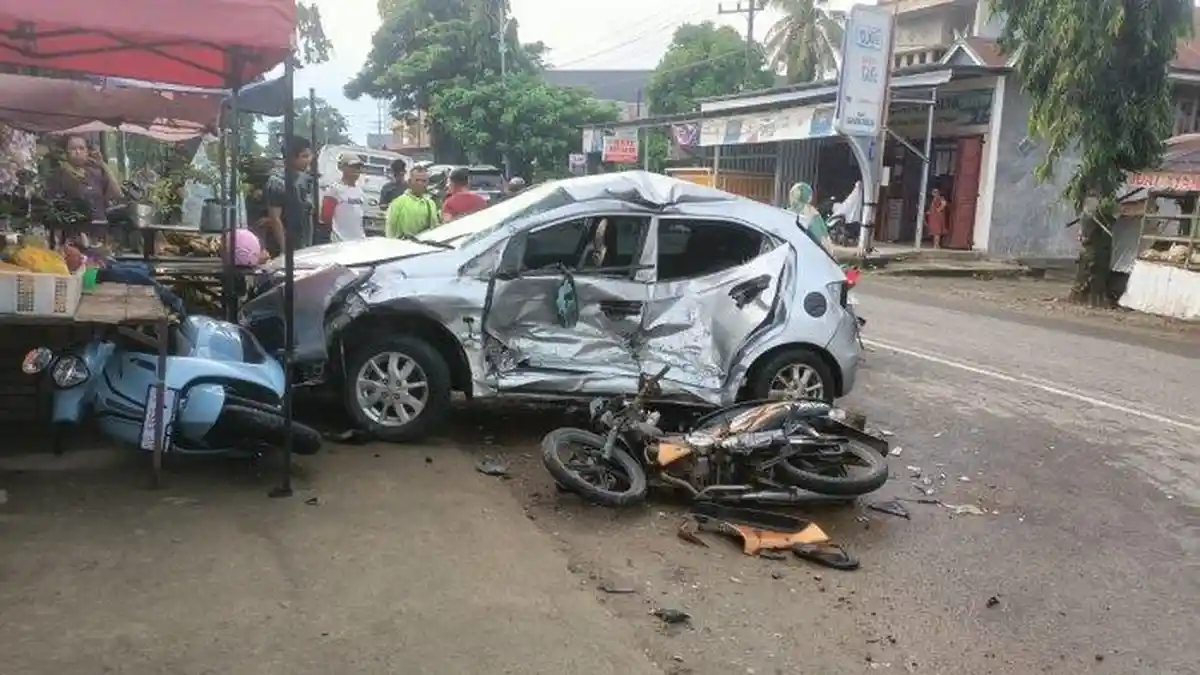 Kecelakaan Beruntun Kembali Terjadi: Kali Ini di Gorontalo dan Sidrap Sulsel