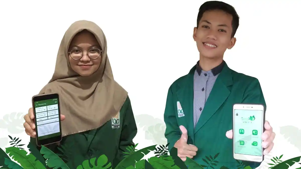 Inovasi Mahasiswa UIN Sunan Kalijaga, Budidaya Tanaman Bisa Melalui Telepon Pintar