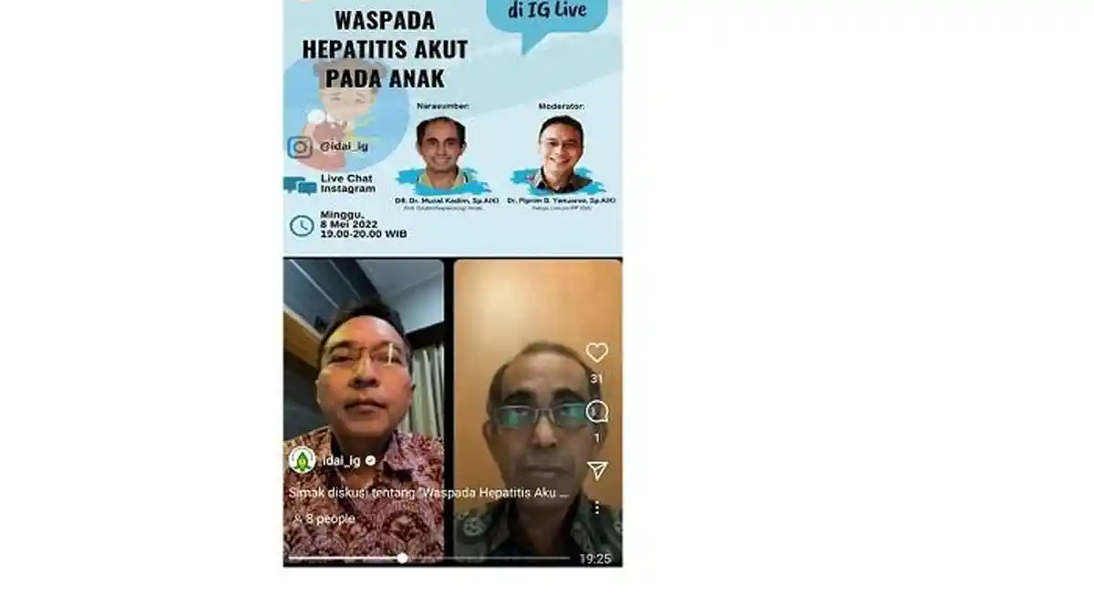 Waspada Hepatitis Akut, Diduga Penularan Lewat Fekal Oral dan Droplet