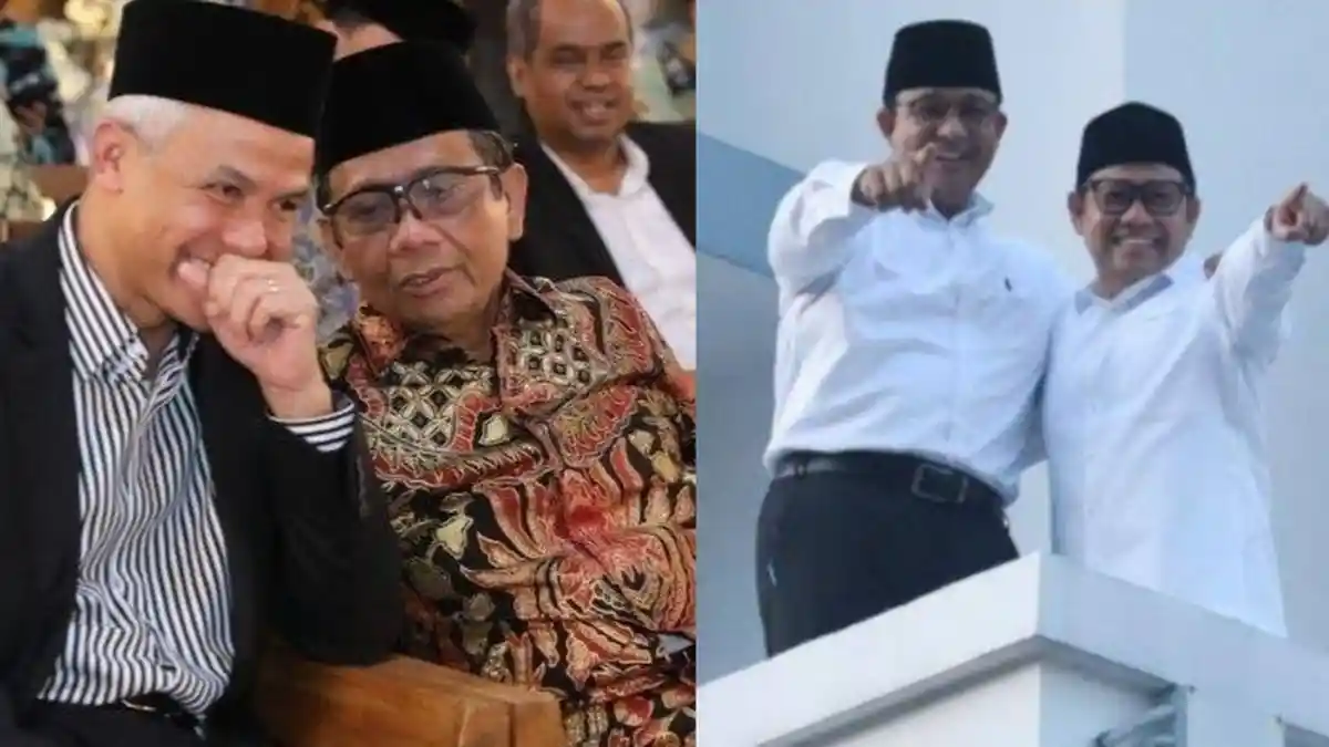 Hari Ini Anies-Cak Imin dan Ganjar-Mahfud MD Daftar Capres Cawapres: Konvoi dan Doa di Tempat Sakral
