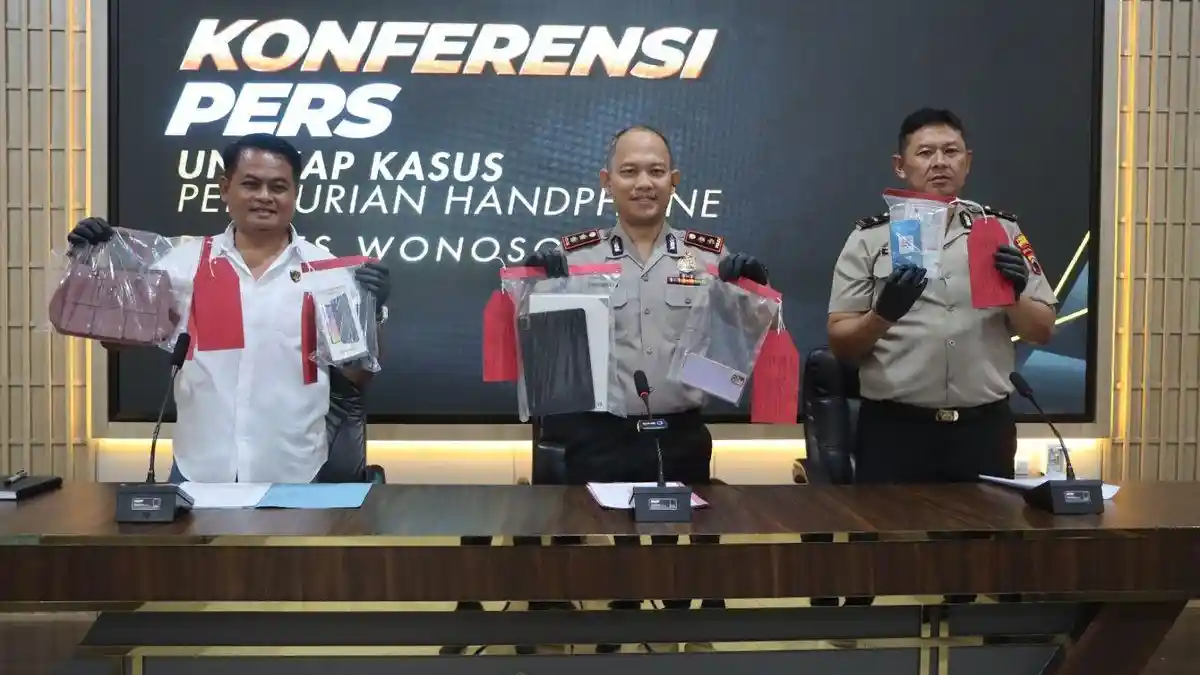 Maling di Wonosobo Langsung Terlacak, Polisi Berbekal Hp Curian yang Masih Aktif - Tribunjateng.com