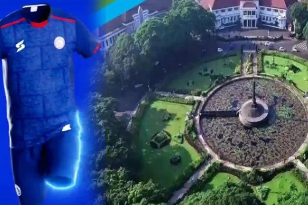 Jersey  Ketiga Arema FC Terbaru Usung Slogan Malang Nominor Sursum Moveor, Motif Tugu Malang ?