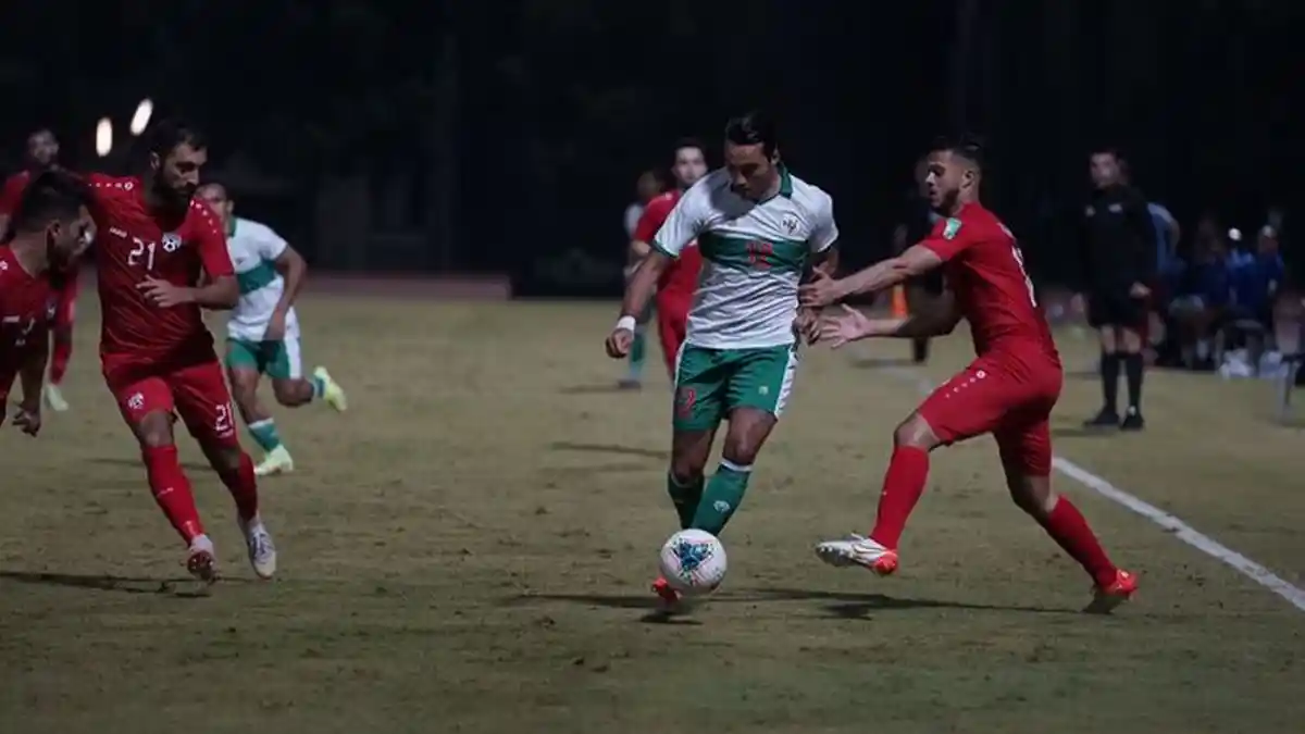 Cuplikan Gol Ezra Walian Persib Bandung Saat Timnas Indonesia Unggul 4-0 Atas Myanmar