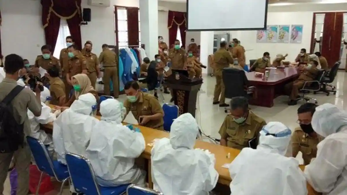 Kasus Covid-19 Melonjak, Pemkab Deliserdang Akan Gelar Tes Swab Besar-besaran