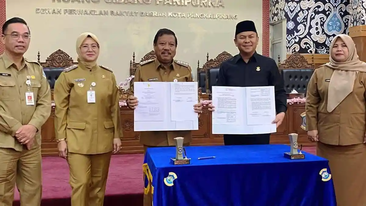 DPRD dan Pemkot Pangkalpinang Sepakati Ranwal RPJMD 2025-2029