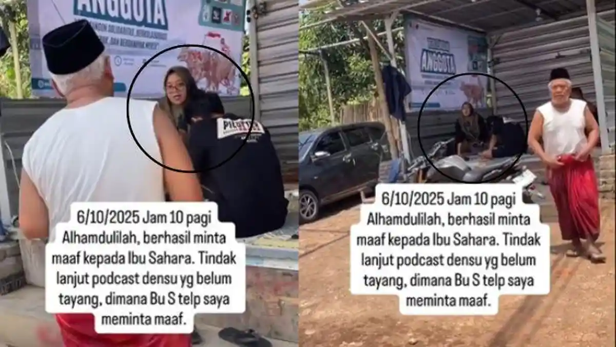 Detik-Detik Yai Mim Minta Maaf ke Sahara Tapi Dibalas Menohok: Minta Maaf Tuh Dari Hati 