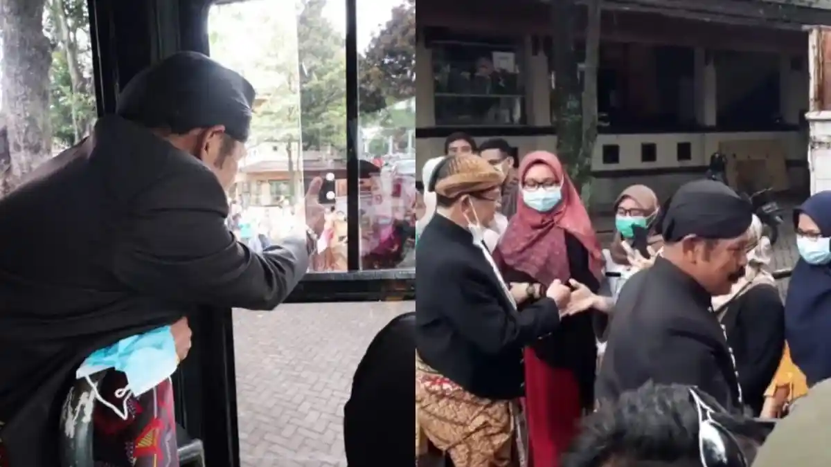 Detik-detik FX Rudy & Purnomo Tinggalkan Halaman Pemkot Solo : Naik Bus, Duduk di Samping Sopir