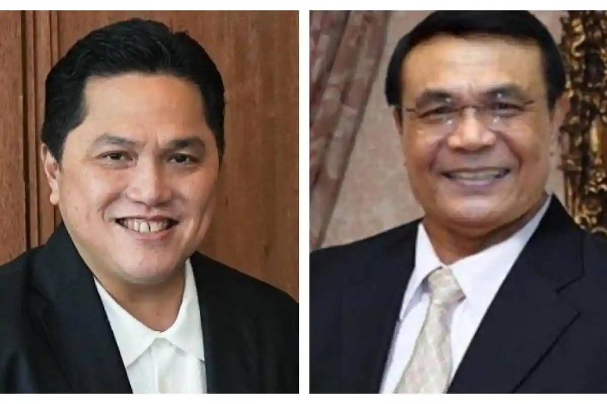 Erick Thohir dan Djamari Chaniago Resmi Dilantik Jadi Menpora dan Menko Polkam Baru, ini Profilnya
