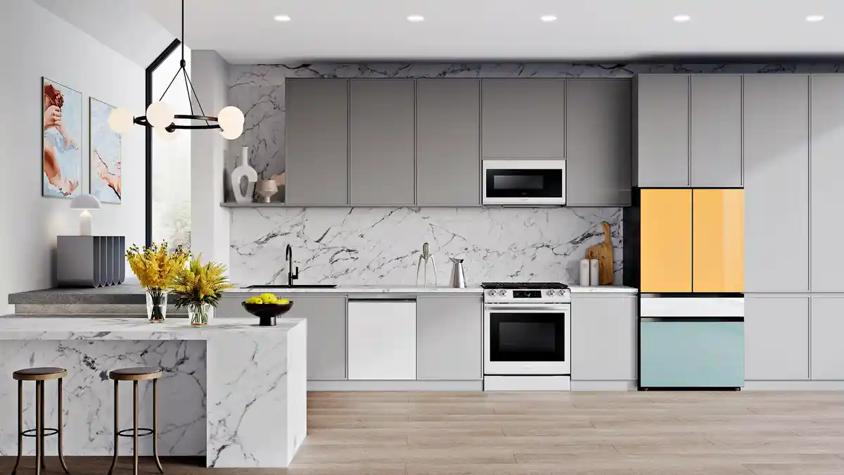 Kulkas Bespoke French Door Pertama dari Samsung Akan Diperkenalkan di CES 2022