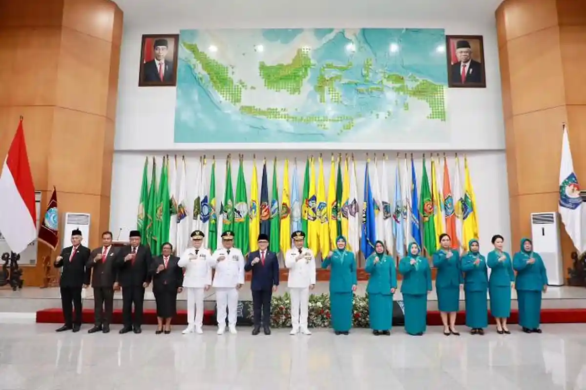 Enam Pj. Ketua TP PKK Provinsi Resmi Dilantik, Tri Tito: Lanjutkan Program yang Sudah Direncanakan