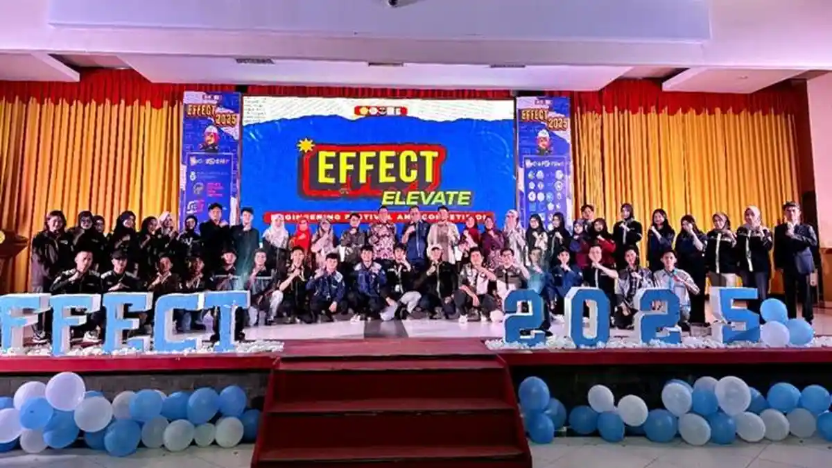 HMJ Teknik Kimia POLSRI Gelar EFFECT 2025, Wujudkan Inovasi Mahasiswa melalui Tema Elevate