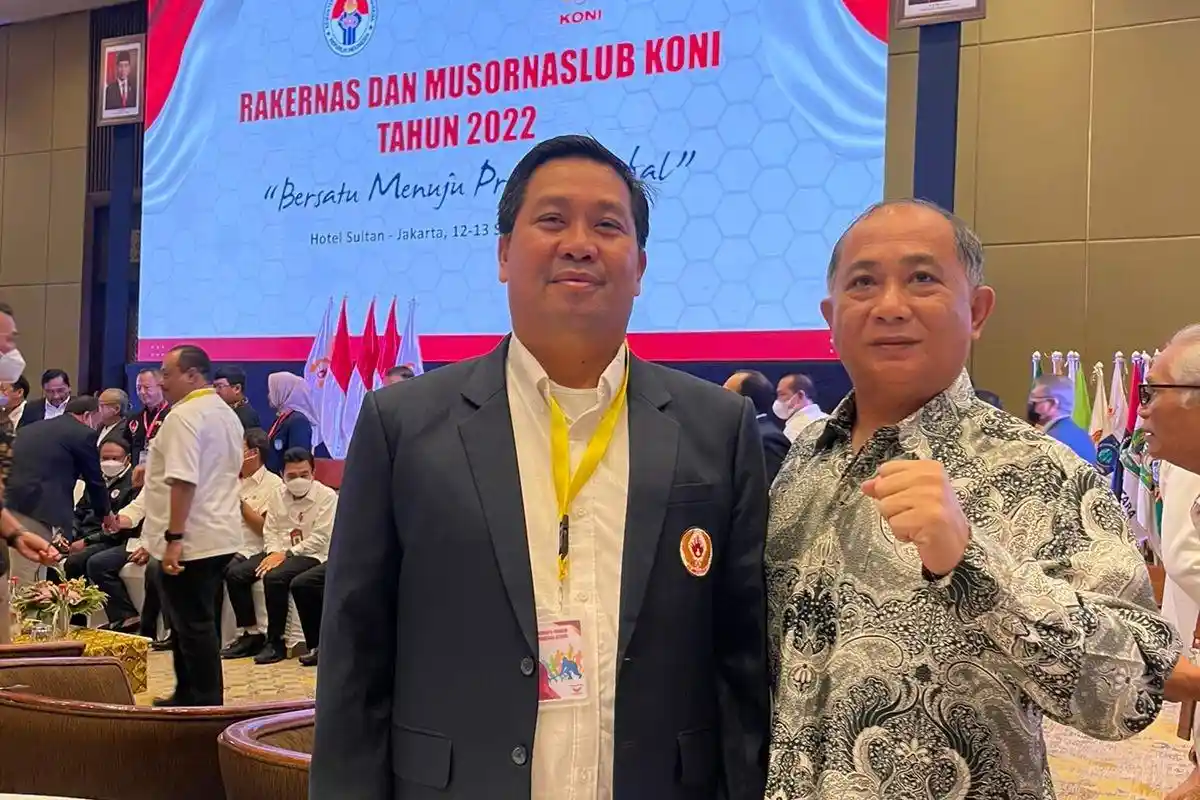Wakil Gubernur Sulawesi Utara Steven Kandouw Ikuti Pembukaan Rakernas KONI 2022