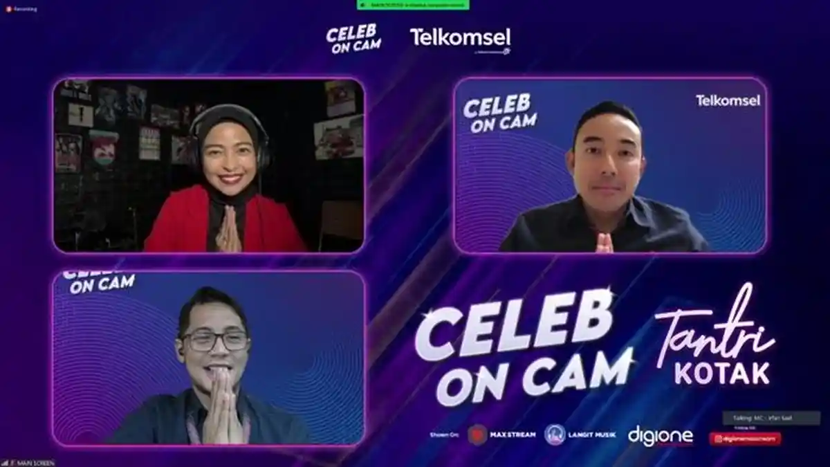 Telkomsel Gelar Celeb On Cam Ngobrol Seru Bareng Tantri Kotak