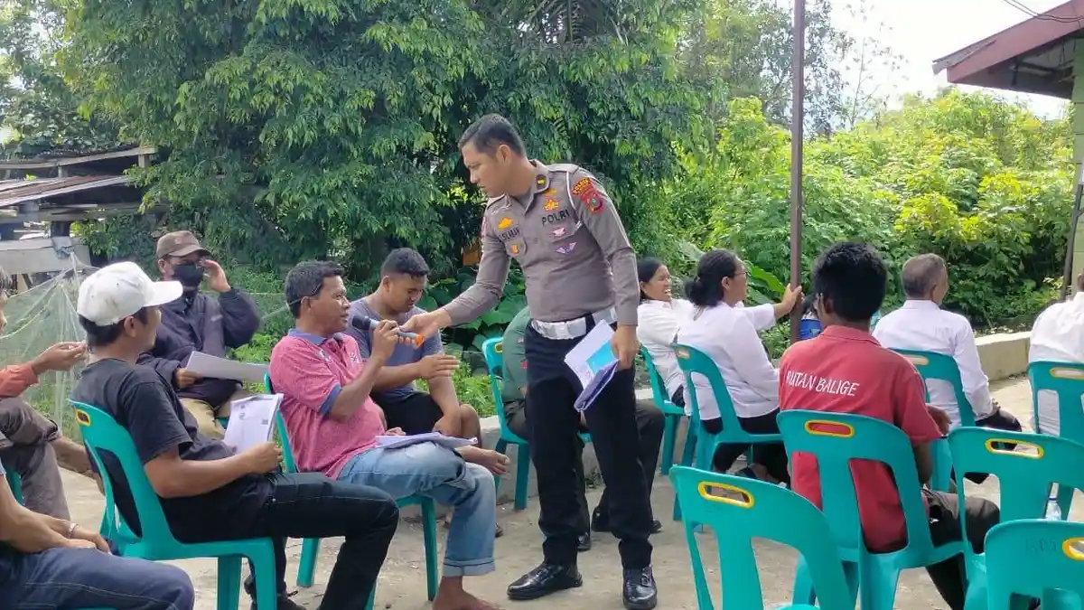 Satlantas Polres Toba Gencar Laksanakan Sosialisasi Tertib Berlalulintas dan Cooling System