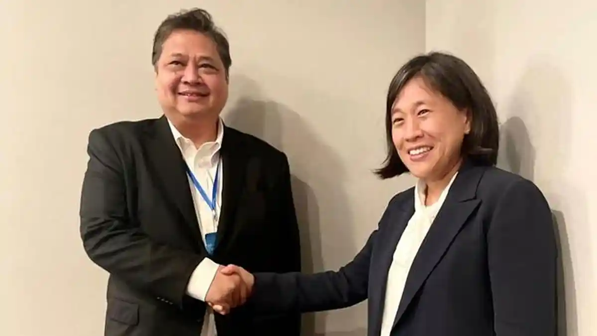 Menko Airlangga Bertemu USTR, Perkuat Kerja Sama Ekonomi Indonesia-Amerika Serikat