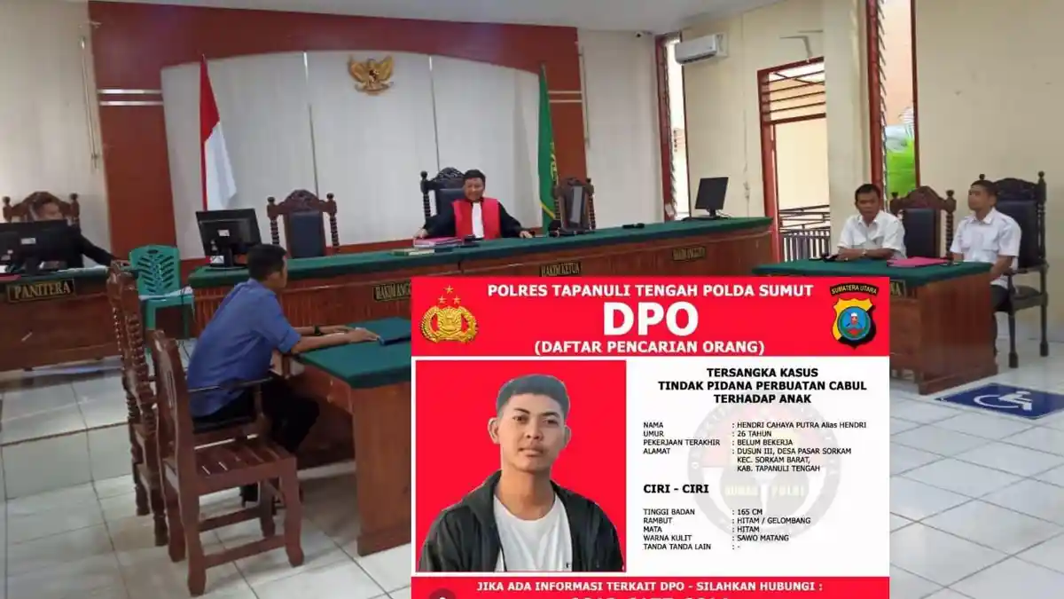 Polres Tapteng Menangkan Sidang Praperadilan Kasus Sodomi di Sorkam