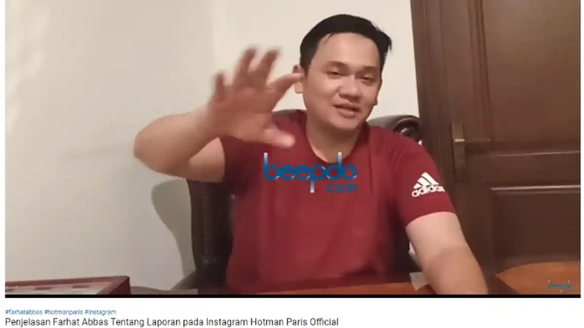Farhat Abbas Minta Jokowi dan Kapolri Tito Karnavian Kawal Kasus Hotman Paris: Beri Hukuman Berat