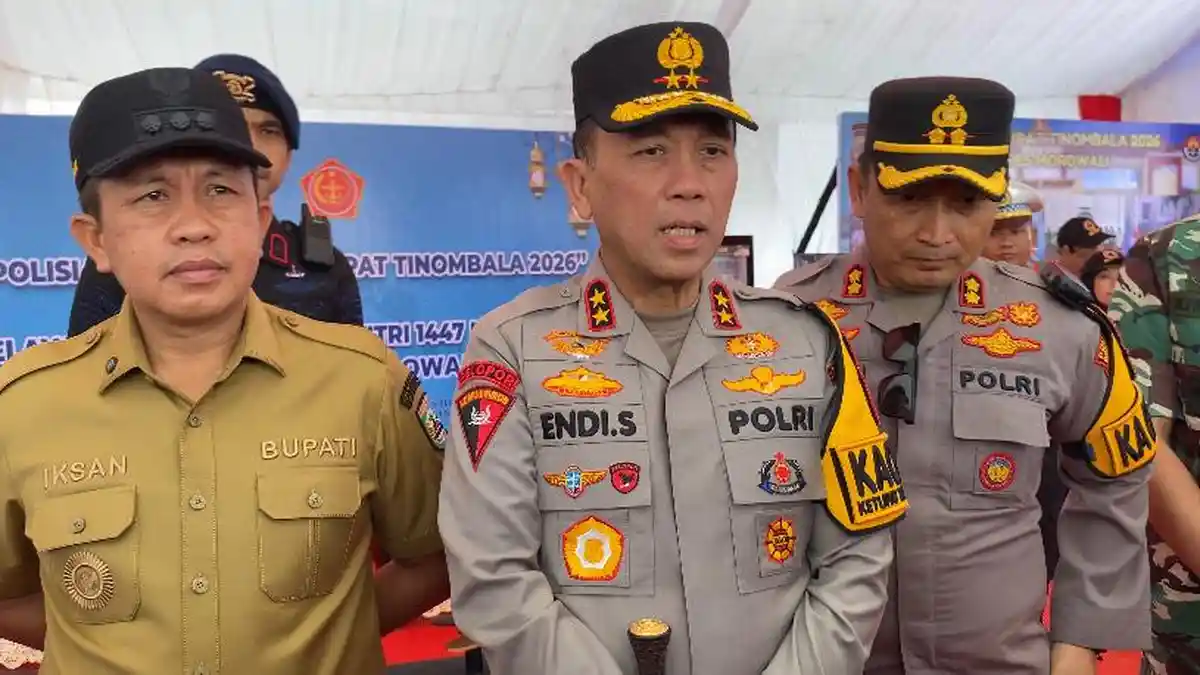 Kapolda Sulteng Tinjau Pos Terpadu Operasi Ketupat di Morowali Jelang Mudik Lebaran 2026