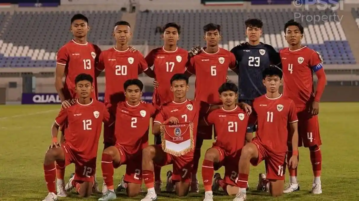 Daftar 25 Pemain Timnas U17 Indonesia, Jadwal Pertama Lawan Korea Selatan