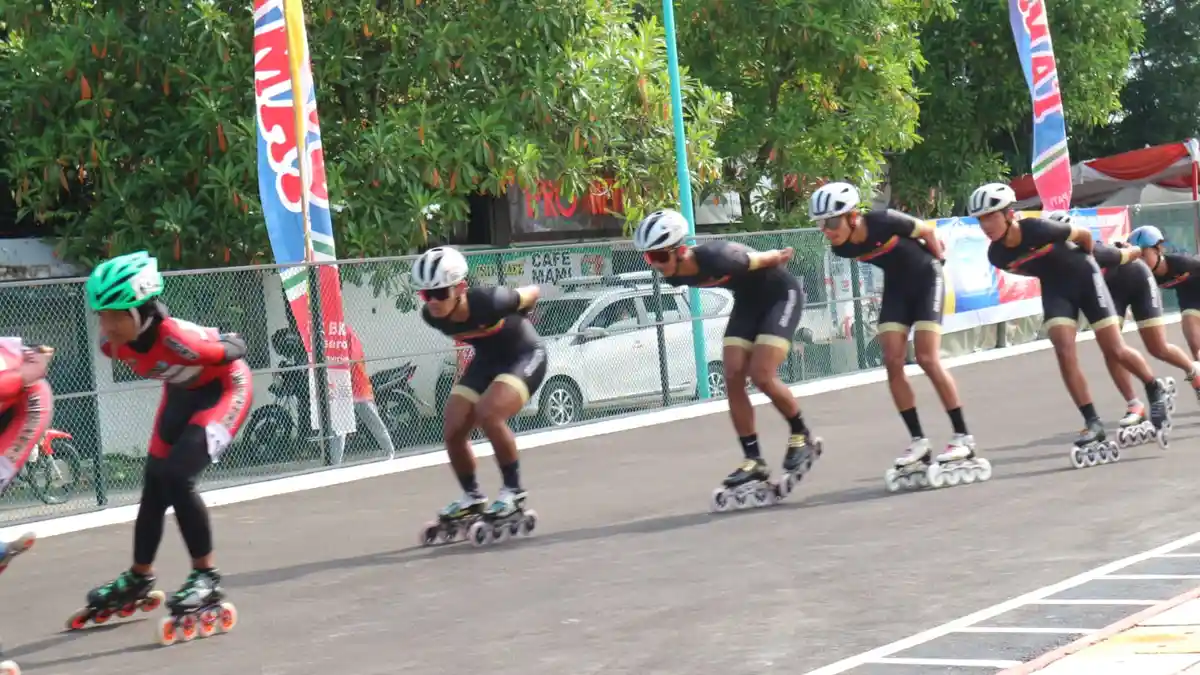 186 Atlet Sepatu Roda Ikut Ajang Pra-Porprov 2022, Erlangga: Enam Tercepat Akan Terpilih