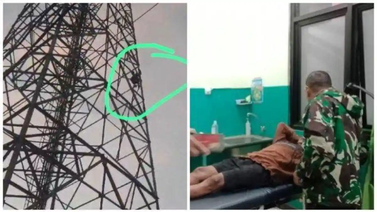 Dibujuk 3 Jam, Pria yang Panjat Tower BTS di Sumedang Akhirnya Turun
