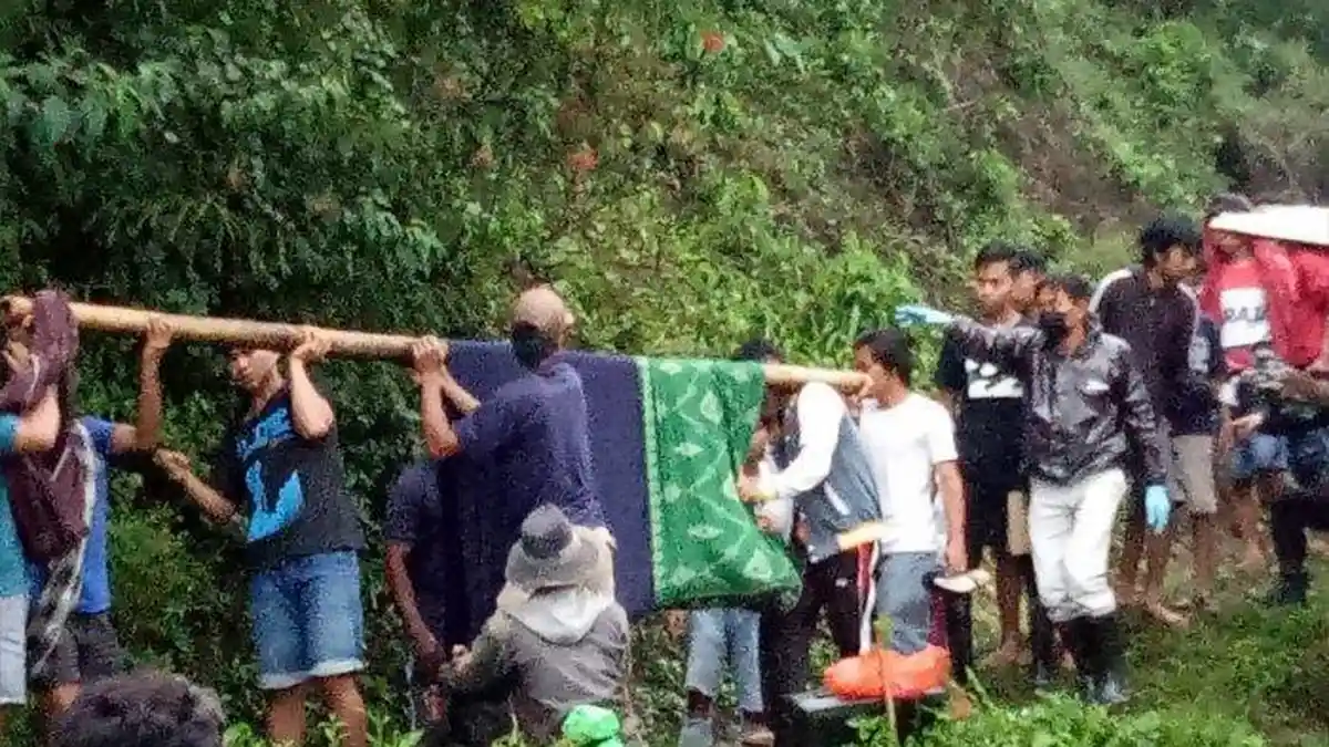 Seorang Pemuda Tewas Tersetrum Saat Mencari Belut di Sawah