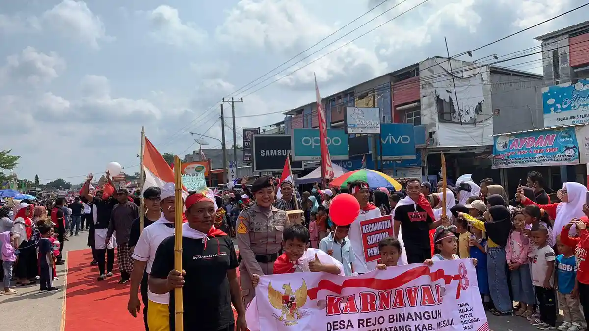 Kapolres Mesuji Polda Lampung Berharap Indonesia Semakin Maju di HUT ke-78