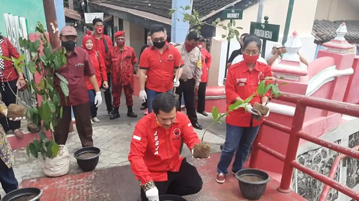 Peringati Haul Bung Karno, DPC PDI Perjuangan Yogyakarta Ajak Warga Bergerak di Program #JogjaNandur
