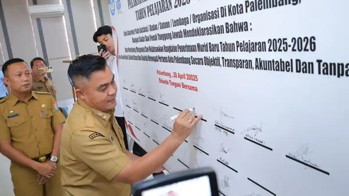 Pemkot Palembang Berkomitmen SPMB Bersih, Ada yang Terbukti Pungli Siap-siap Dicopot