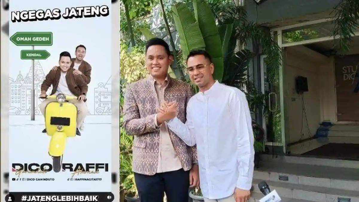 Raffi Ahmad Keringat Dingin Diajak Dico Ganinduto di Pilkada Jateng 2024, Minta Waktu Berpikir