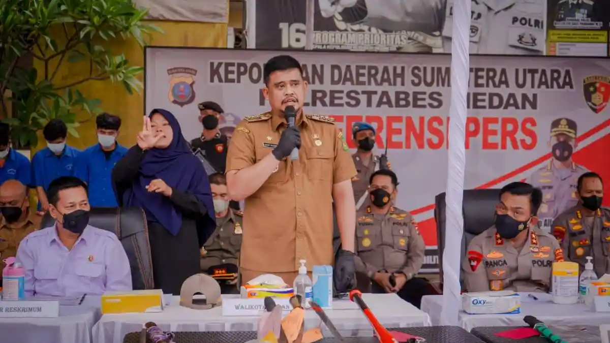 Kolaborasi Dengan Kepolisian, Walikota Bobby Tegaskan Tidak ada Tempat Bagi Preman di Kota Medan