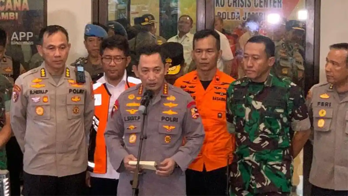 Kondisi Terkini Kapolda Jambi, Kapolri Sebut Helikopter Layak Terbang, Mendarat Darurat Karena Cuaca