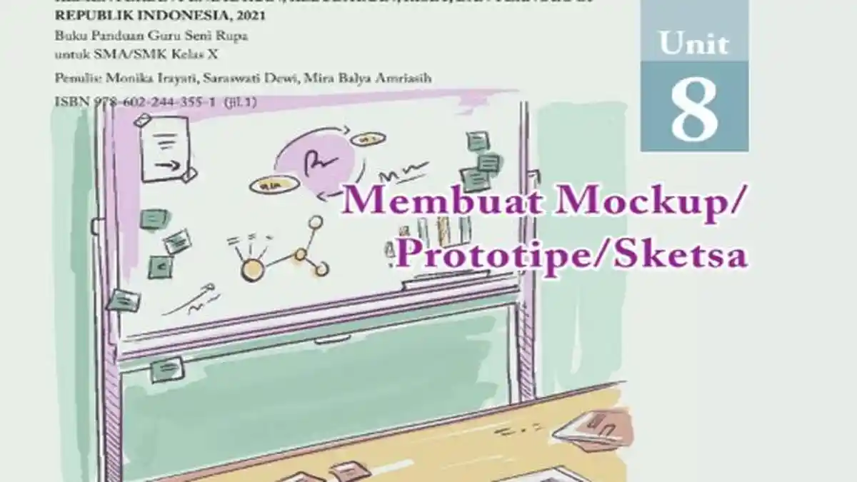 Implementasi Tahapan Design Thinking dalam Proses Pembuatan Mockup Prototipe Sketsa, Kelas 10 SMA