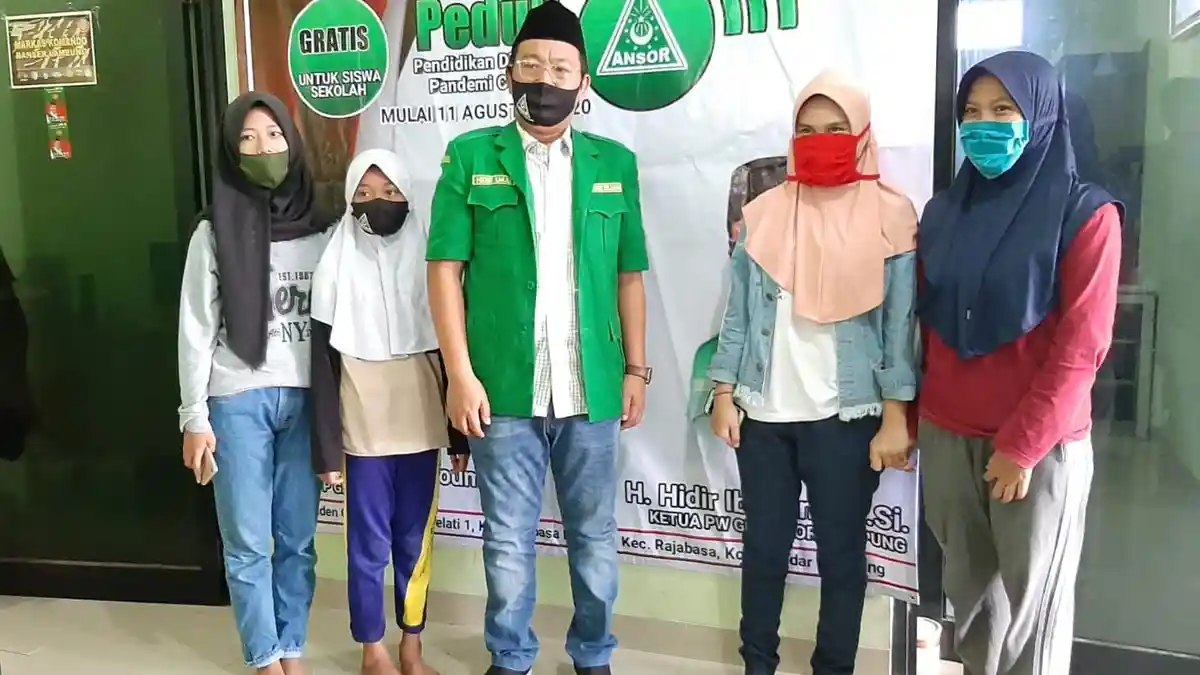 GP Ansor Lampung Sediakan 45 Titik WiFi Gratis untuk Siswa Belajar Daring