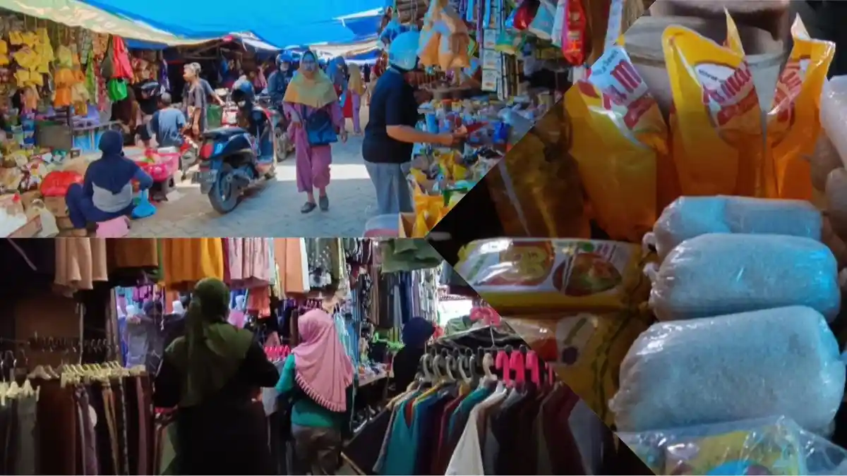 Pengunjung Pasar Korem Kendari Mulai Meningkat, Berikut Daftar Harga Sembako Jelang Idul Fitri 2024
