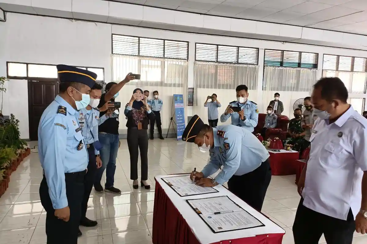 50 Warga Binaan Lapas Kelas II A Palopo Ikuti Program Rehabilitasi Sosial