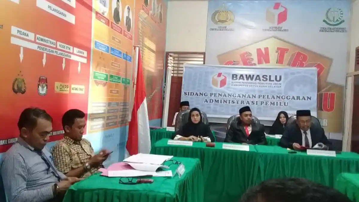 Sidang Kasus Caleg Beda 1 Suara, Ini Putusan Bawaslu Selayar