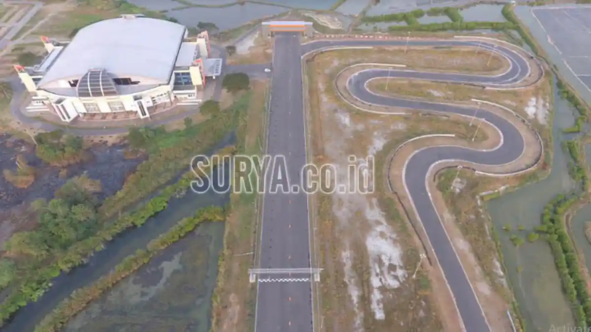 Lintasan Balap Sirkuit GBT Surabaya Belum Dimanfaatkan Optimal, Kesulitan Izin Pemakaian?