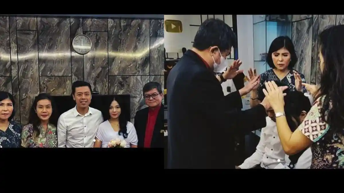 Vincent Raditya Menikah dengan Fanny Margaretha, Acara Pemberkatan Digelar Sederhana