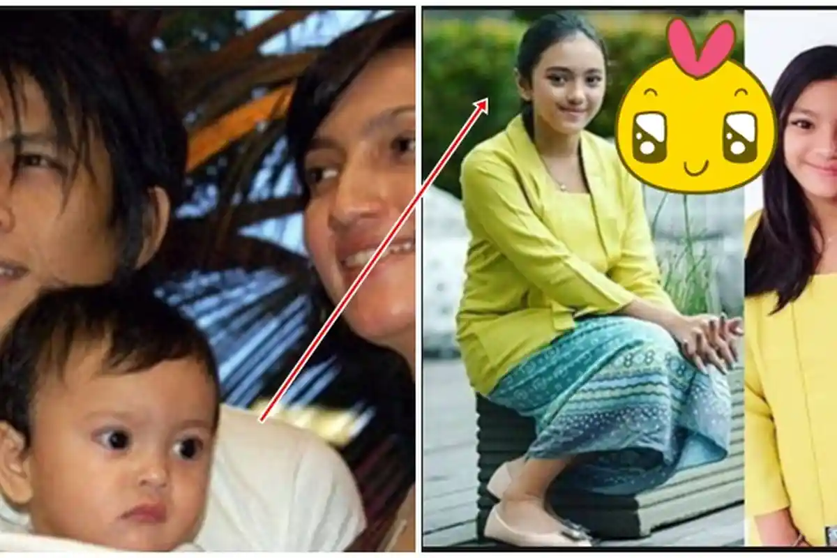 Potret Cantiknya Allea Anata Irham Putri Tunggal Ariel Noah, Buah Jatuh tak Jauh dari Pohonnya!