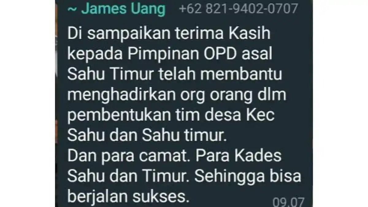 Bawaslu Telusuri OPD dan Kades di Halmahera Barat Malut yang Diduga Terlibat Politik