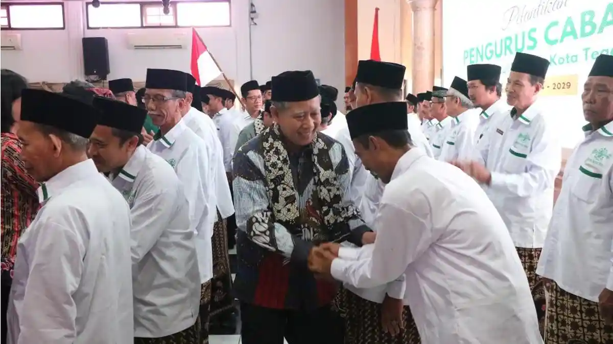 PCNU Kota Tegal Masa Khidmat 2024-2029 Dilantik, Ini Pesan Dadang Somantri